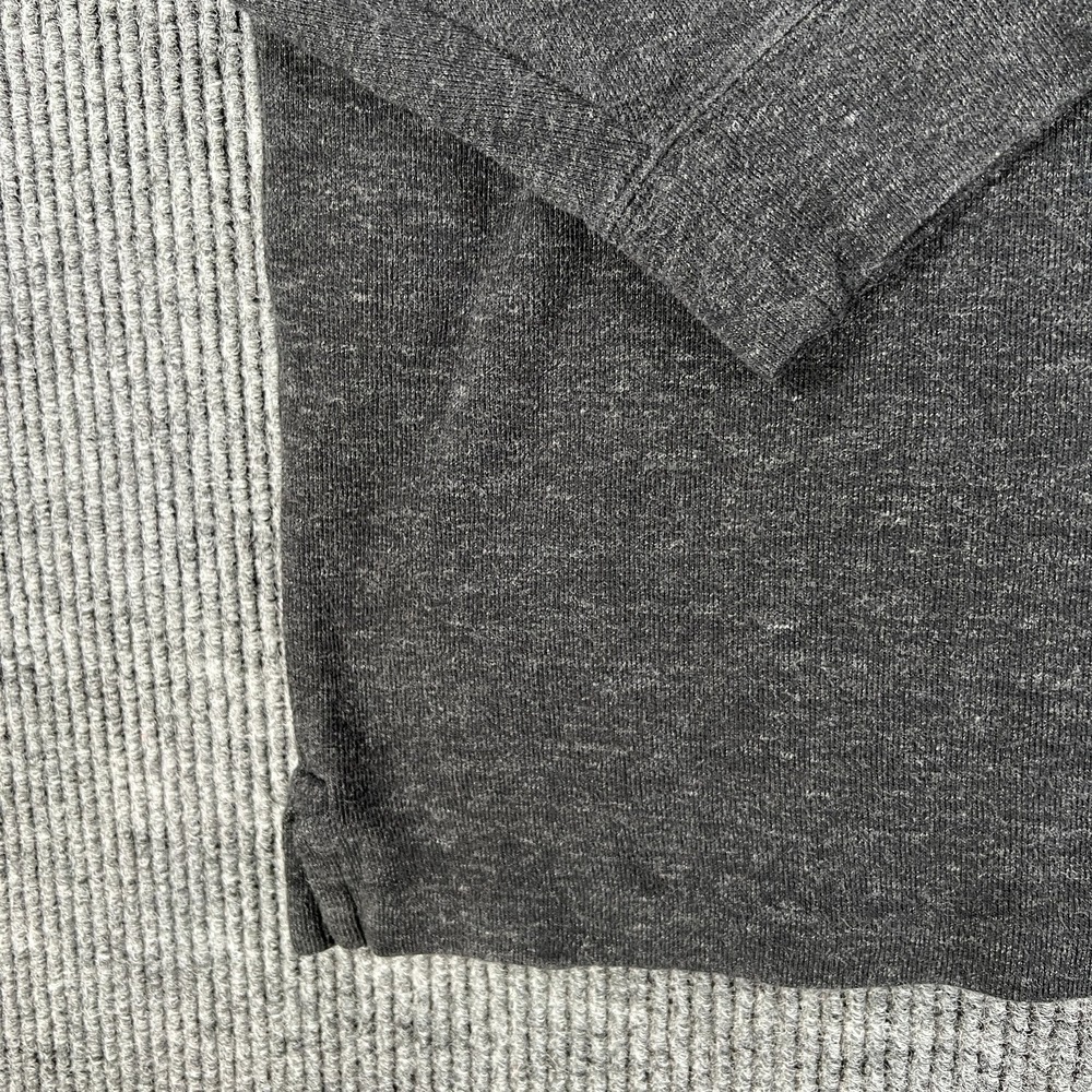 Polo Ralph Lauren Sweater Mens 2XL XXL Gray Long Sleeve Mock Neck Flesh Pony - Picture 4 of 10